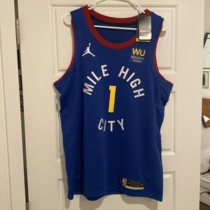 Denver Nuggets Authentic Michael Porter Jr jersey